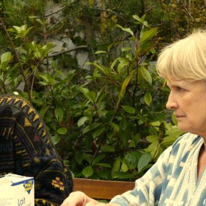 L'arte della fuga: Marie-Christine Barrault e Benjamin Biolay in una scena del film