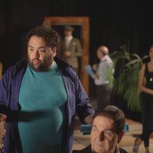 Rudy Valentino: Nicola Nocella sul set del film