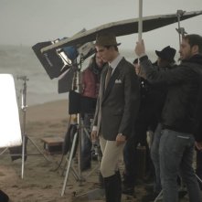 Rudy Valentino: Pietro Masotti sul set del film