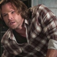 Supernatural: Jared Padalecki in una scena dell'episodio Let the Good Times Roll