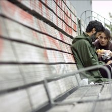 Al massimo ribasso: Matteo Carlomagno e Viola Sartoretto in una scena del film