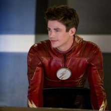 The Flash: Grant Gustin in una scena dell'episodio We Are the Flash