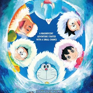 Locandina di Doraemon - La grande avventura in Antartide