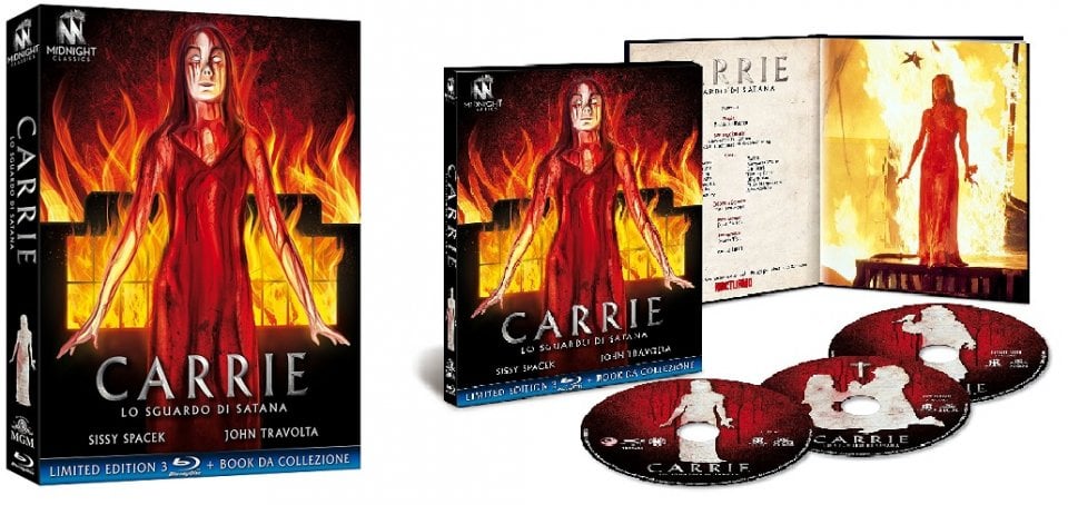 Il packaging dell'edizione speciale di Carrie - Lo sguardo di Satana