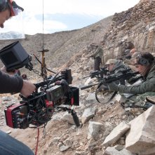 12 Soldiers: Michael Shannon sul set