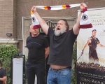 Russell Crowe: il Gladiatore diventa tifoso e urla 'Forza Roma!'