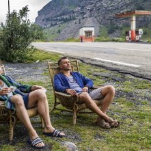 Una vita spericolata: Lorenzo Richelmy e Eugenio Franceschini in una scena del film