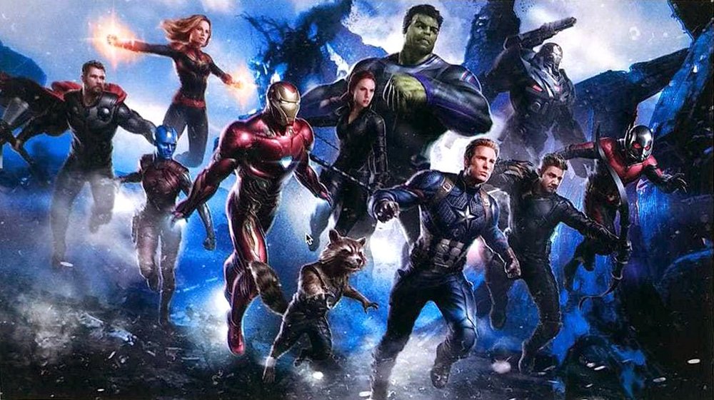 Early Promo Art For Avengers 4 Surfaces And It Shows Off The New Team1 Gghceaz