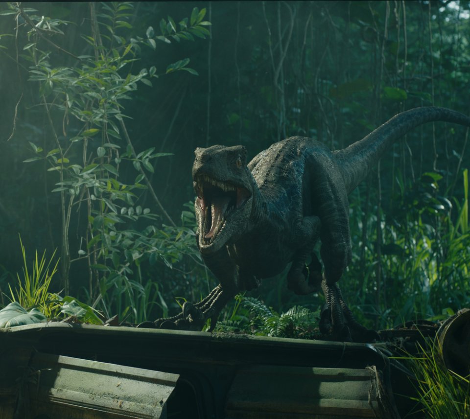 Jurassic World - Il regno distrutto: una scena del film