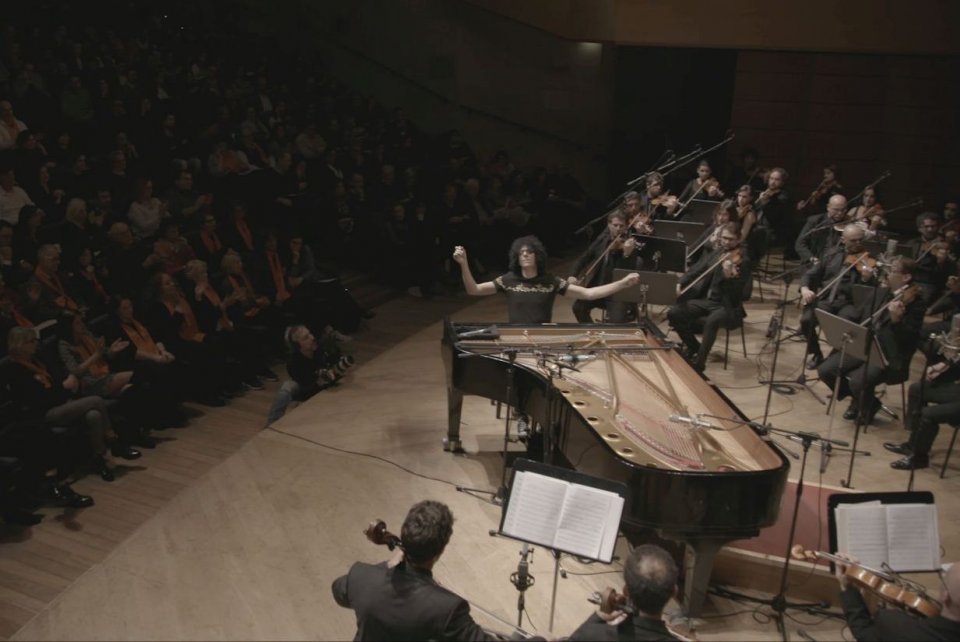 Giovanni Allevi - Equilibrium: The Film Concert, Allevi in una scena del film