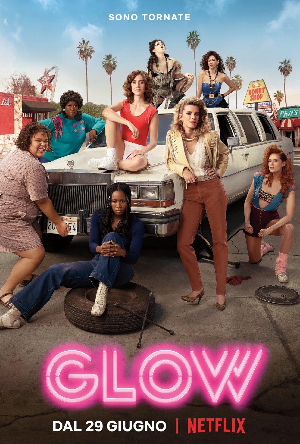 GLOW: il poster della seconda stagione