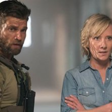 The Brave: Mike Vogel e Anne Heche in una foto della serie