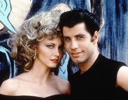 Grease: Olivia Newton-John e John Travolta in un'immagine promozionale del film
