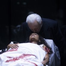 Westworld:  Anthony Hopkins in una scena dell'episodio Vanishing Point