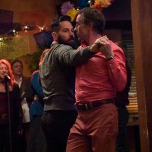 A Modern Family: Steve Coogan e Paul Rudd in una scena del film