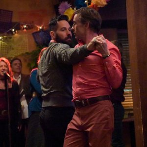 A Modern Family: Steve Coogan e Paul Rudd in una scena del film