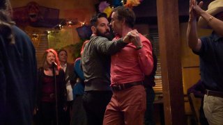 A Modern Family: Steve Coogan e Paul Rudd in una scena del film