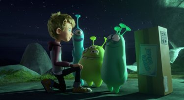 Luis e gli alieni: una scena del film animato