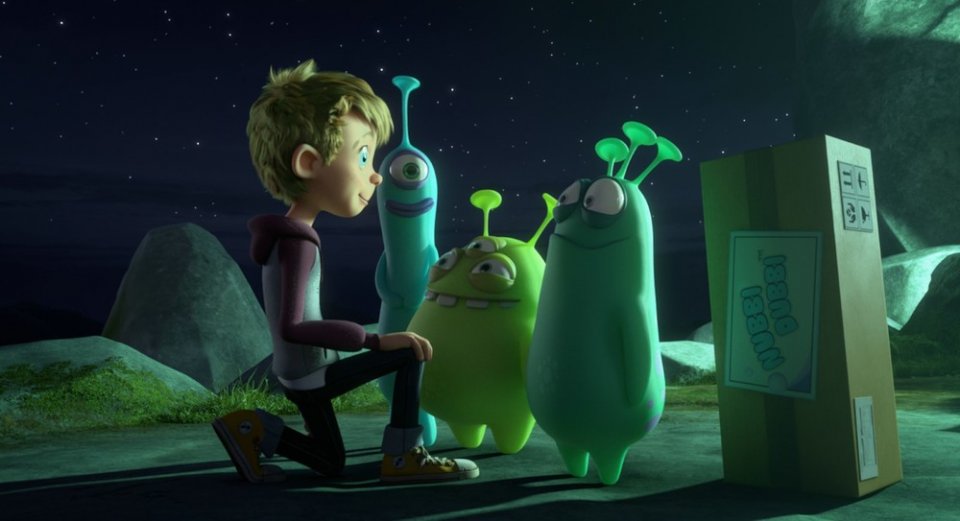 Luis e gli alieni: una scena del film animato