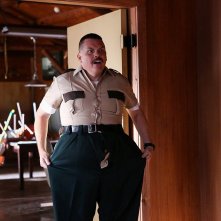 Super Troopers 2: Kevin Heffernan in una scena del film