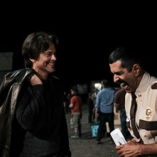 Super Troopers 2: Rob Lowe e Jay Chandrasekhar in una scena del film