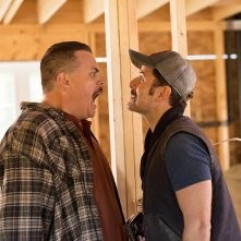 Super Troopers 2: Steve Lemme e Kevin Heffernan in una scena del film