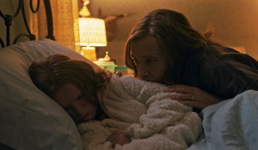 Hereditary: Toni Collette and Milly Shapiro in a scene from the film