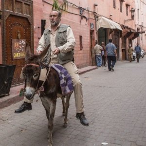 Io, Dio e Bin Laden: Nicolas Cage in un momento del film