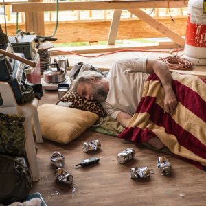 Io, Dio e Bin Laden: Nicolas Cage in una scena del film