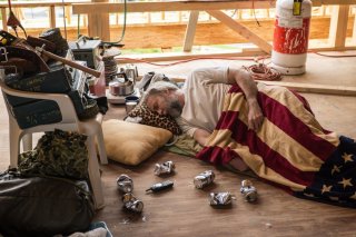 Io, Dio e Bin Laden: Nicolas Cage in una scena del film