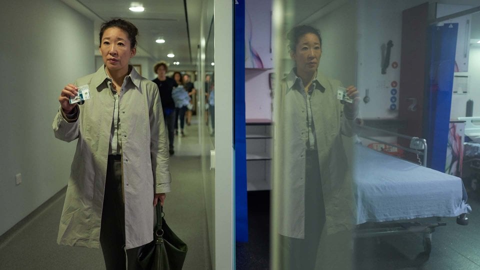 Killing Eve: Sandra Oh in una scena