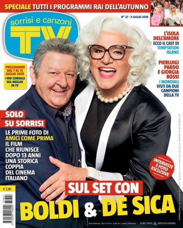 Amici Come Prima: la copertina di Tv Sorrisi e Canzoni