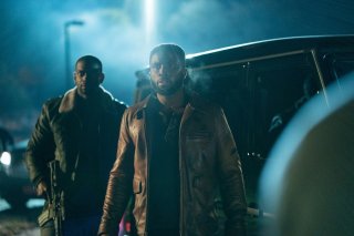 La prima notte del giudizio: Y'lan Noel e Mo McRae in una scena del film