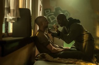 La prima notte del giudizio: Rotimi Paul in una scena del film