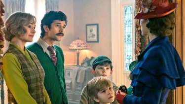 Mary Poppins Returns: una foto dei protagonisti del film