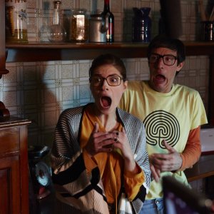 Tafanos: Maria Chiara Giannetta e Filippo Tirabassi in una scena del film