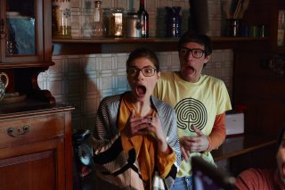 Tafanos: Maria Chiara Giannetta e Filippo Tirabassi in una scena del film