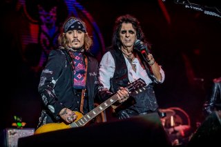 Johnny Depp ed Alice Cooper al Lucca Summer Festival 2018