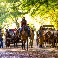 The Walking Dead: Danai Gurira in una foto della nona stagione