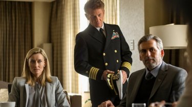 The First: Sean Penn e Natascha McElhone in una scena