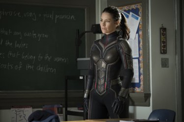 Ant-Man and the Wasp: Evangeline Lilly in una scena del film