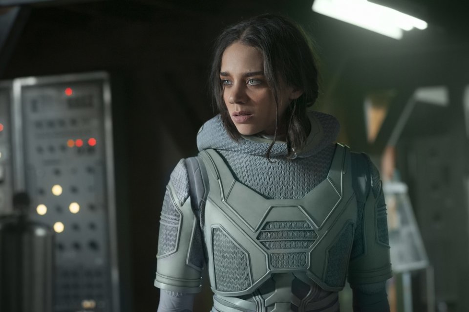 Ant-Man and the Wasp: Hannah John-Kamen in una scena del film