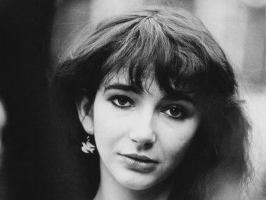 Un primo piano di Kate Bush