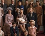 The Crown 3: le prime foto di Helena Bonham Carter e Ben Daniels
