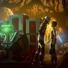 Godzilla - Minaccia sulla città: una scena del film