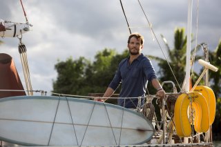 Resta con me: Sam Claflin in un'immagine del film