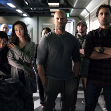 Shark - Il primo squalo: Jason Statham, Cliff Curtis, Li Binbing, Ruby Rose e Page Kennedy in un'immagine del film