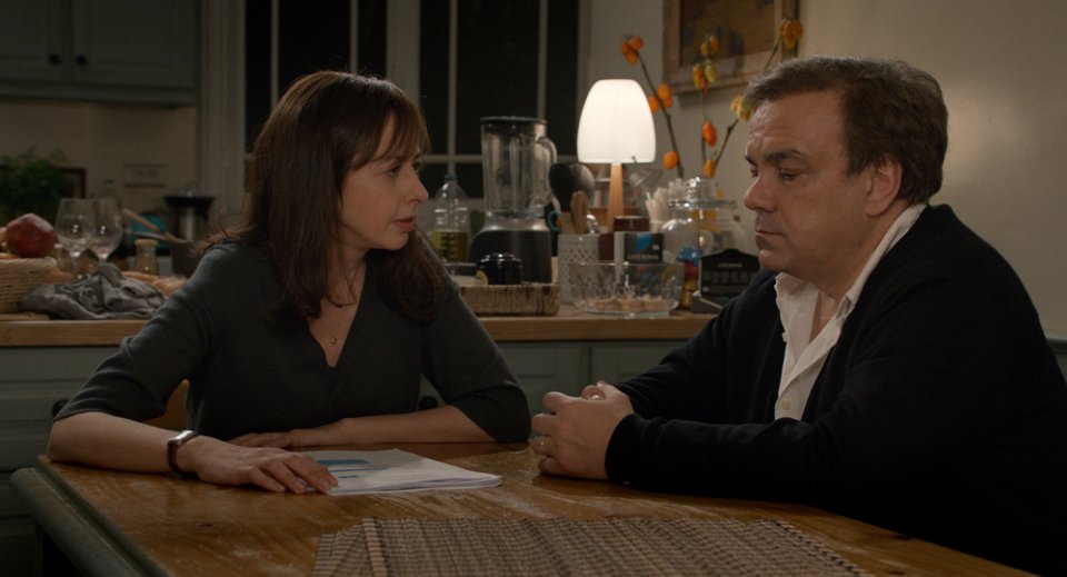 Un marito a metà: Valérie Bonneton e Didier Bourdon in una scena del film