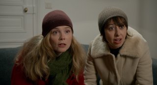 Un marito a metà: Valérie Bonneton e Isabelle Carré in una scena del film