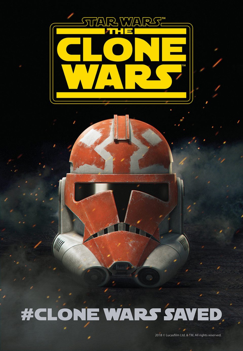 Star Wars: The Clone Wars, il poster del ritorno della serie